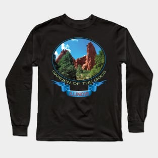 Garden of the gods, Illinois - Print on demand product Long Sleeve T-Shirt